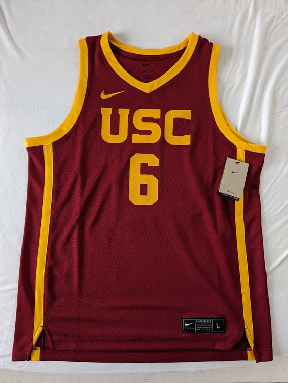 Nike USC Trojans LeBron Bronny James Basketball Jersey 2023 | Acheter ...