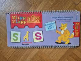 Klipp  Klapp Lük Lesespiele Buchstaben von A bis Z