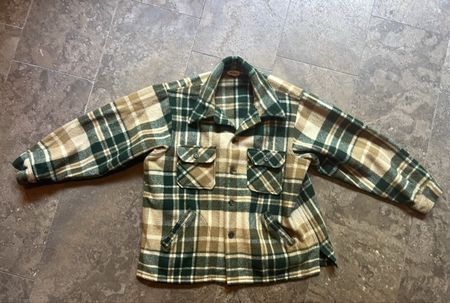 Woolrich Jacke / Hemd Wolle XL