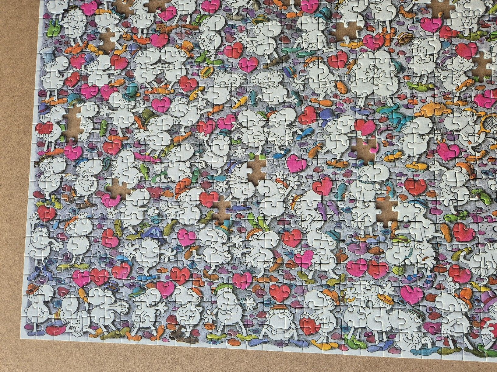 Puzzle: Mordillo Puzzle "With Love" mit Fehlteilen – Usato da Wernetshausen venduto da cmmj2022 4
