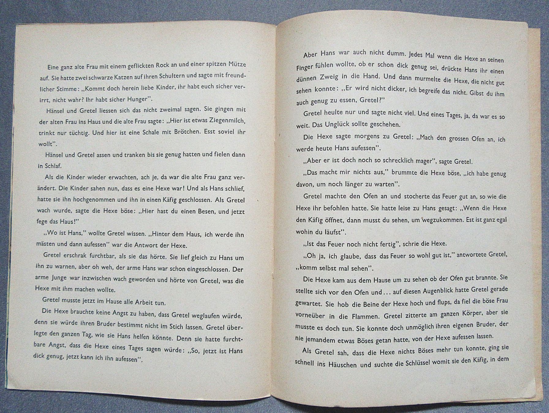 Libri: Hänsel und Gretel - altes Bilderheft – Usato da Auenstein venduto da Padabimbim 4