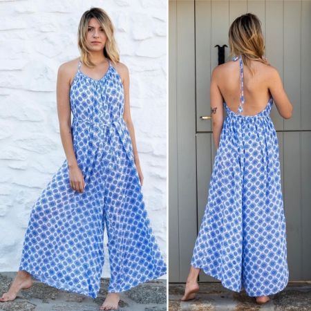 SEAFFAIR Backless Jumpsuit Dubai/Mykonos/Ibiza (One size)