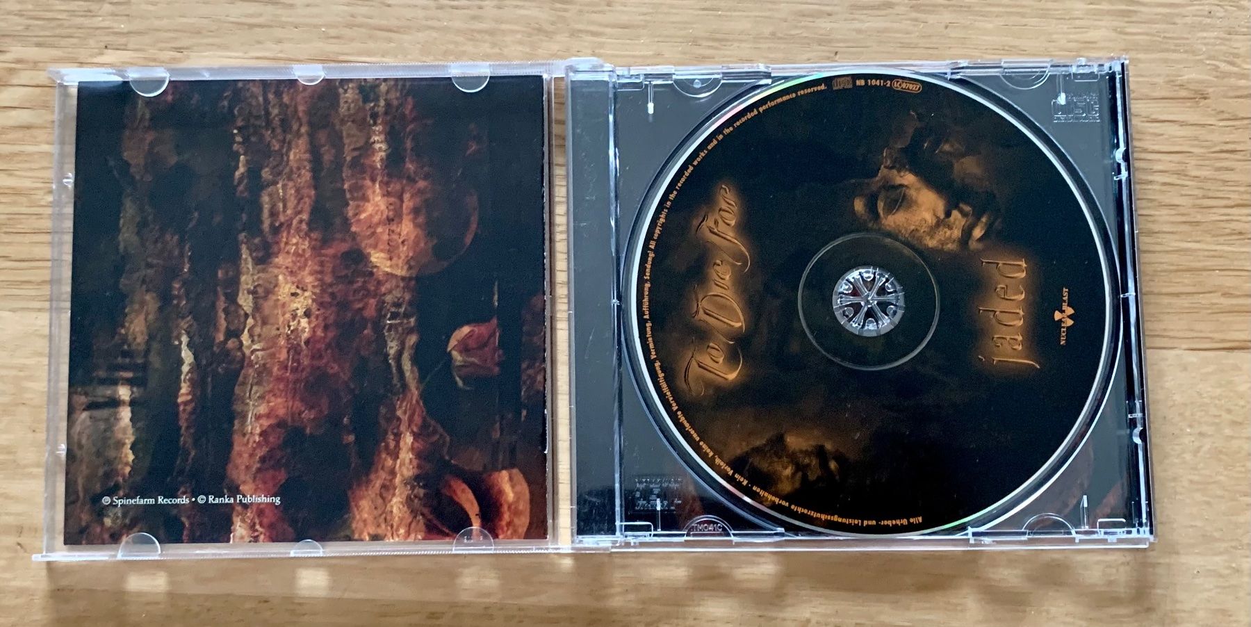 CD: To Die For Jaded – Usato da Zürich venduto da Fieber 1