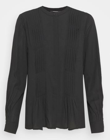 Bruuns Bazaar Bluse schwarz, Grösse 42 - ungetragen