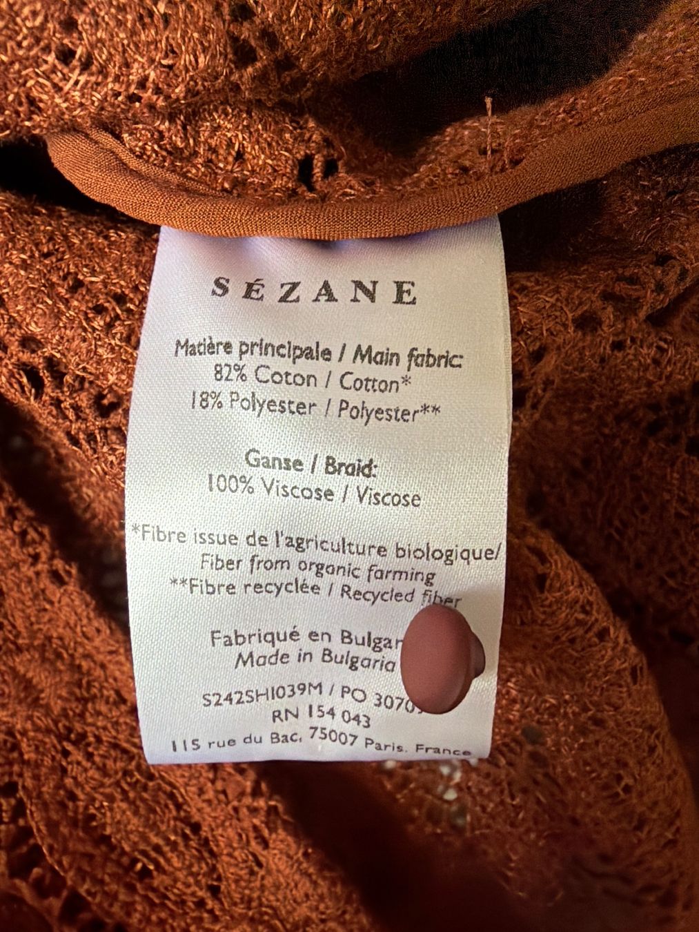 Sezane Camicette: Sézane Bluse Chlo in Grösse 32 – Usato da Schmitten FR venduto da Puschi2012 3