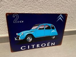 Citroen Vintage Metall Schild  / TOP / NEU !  TOP /