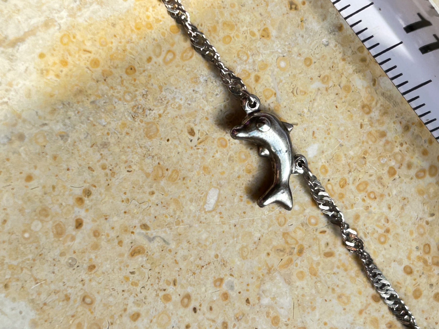 Armbänder & -reifen: Silbernes Delfin-Armband (14-16cm) – Gebraucht aus Dittingen von Bijoubelle 1