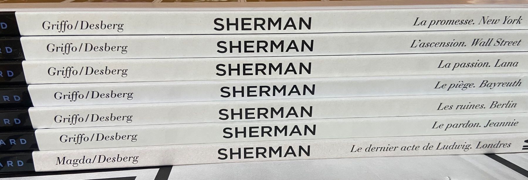 Fumetti: SHERMAN Magda/Desberg 7 tomes – Nuovo (secondo la descrizione) da Versoix venduto da win_d6nr 1