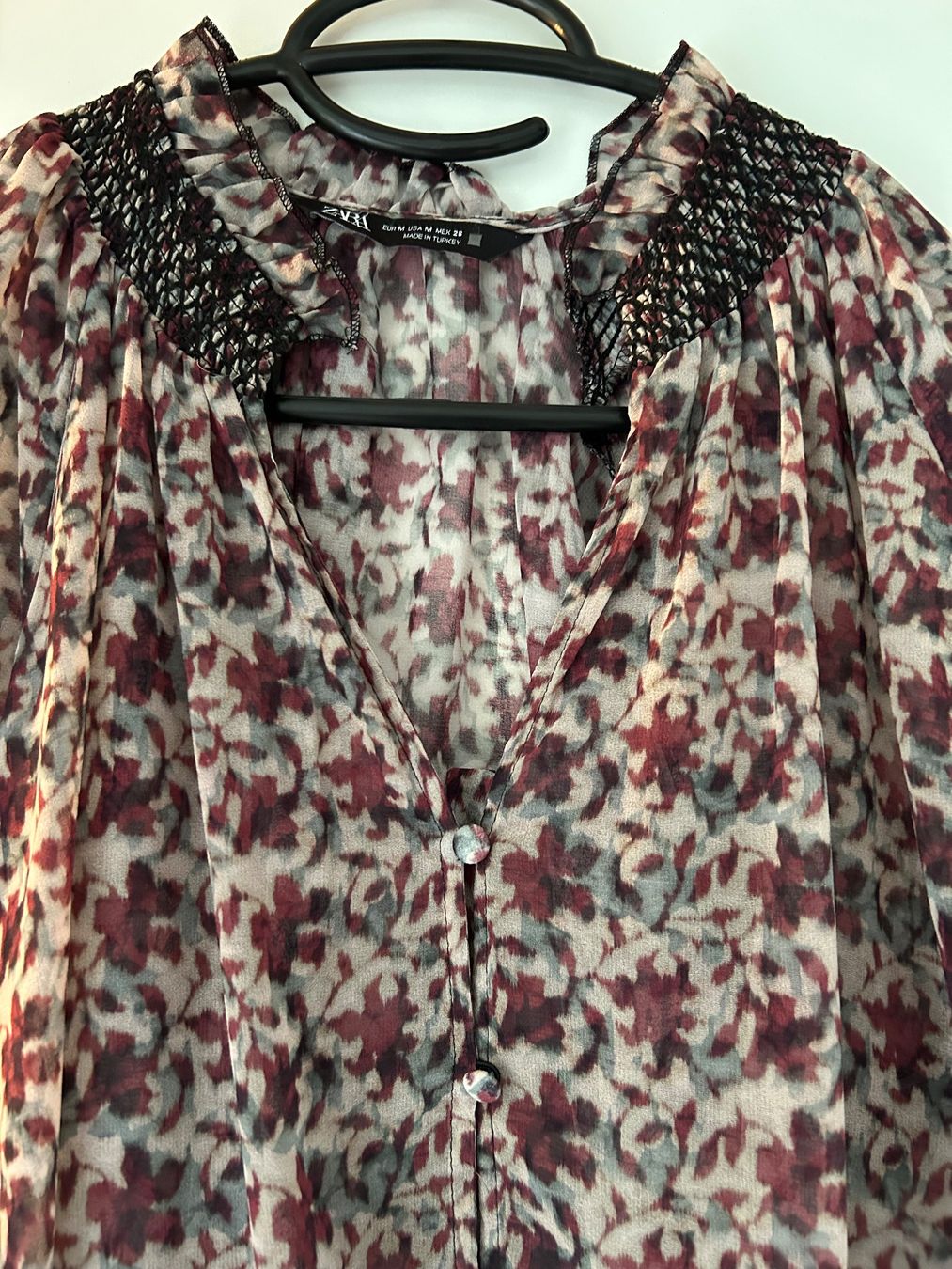 Zara Camicette: Lot de deux blouses semi-transparente Zara – Usato da Courrendlin venduto da loko2910 5