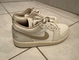 Nike Damen Sneaker Air Jordan 1 Low, weiss/beige, Grösse 42