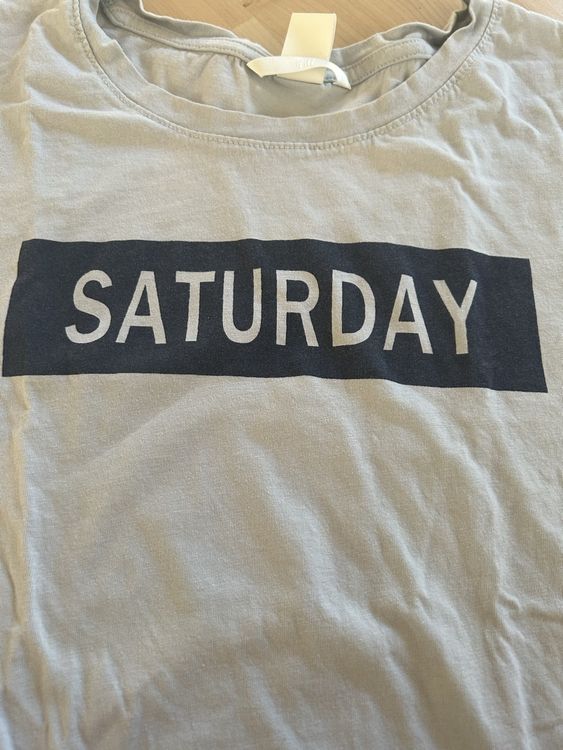 Saturday t shirt h&m top