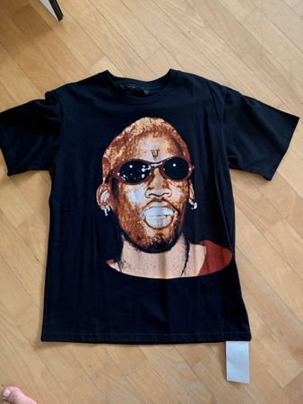 T-Shirt  VLone Dennis Rodman Schwarz Grösse L neu
