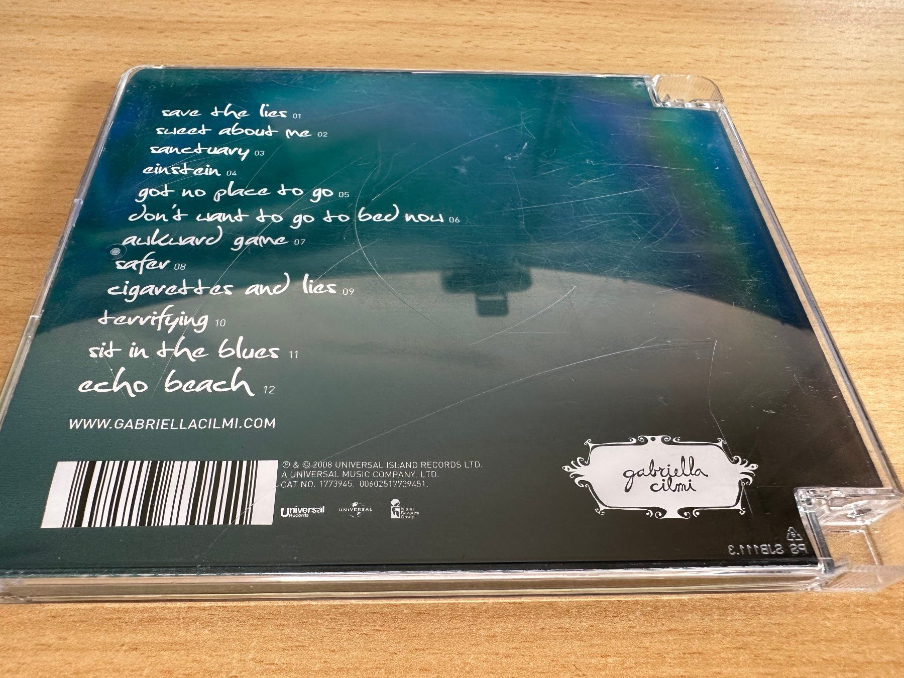 CD: Gabriella Cilmi – Lessons To Be Learned – Usato da Rikon im Tösstal venduto da Alpenmutz 1