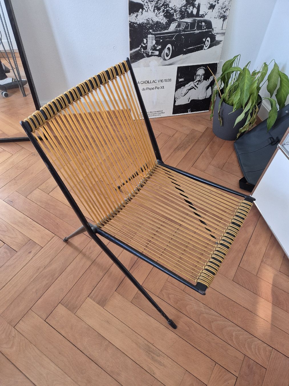 Stühle: 1 Vintage Spaghetti Design Stuhl – Gebraucht aus Zug von g_raw 3