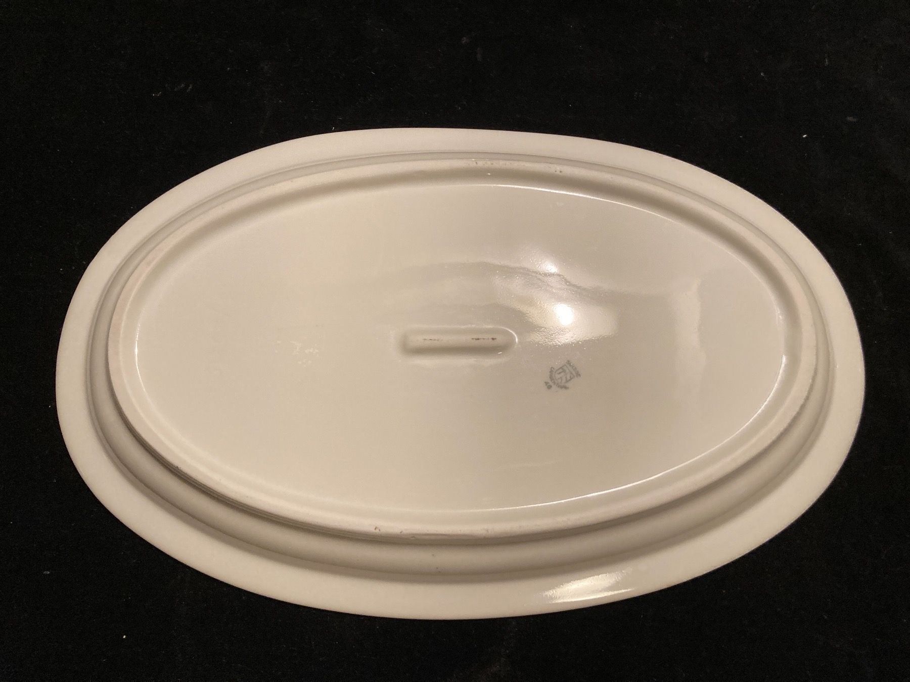 Plateaux: Ovale Langenthal Platte 46 – D'occasion à Zürich par Chaeffeler 2
