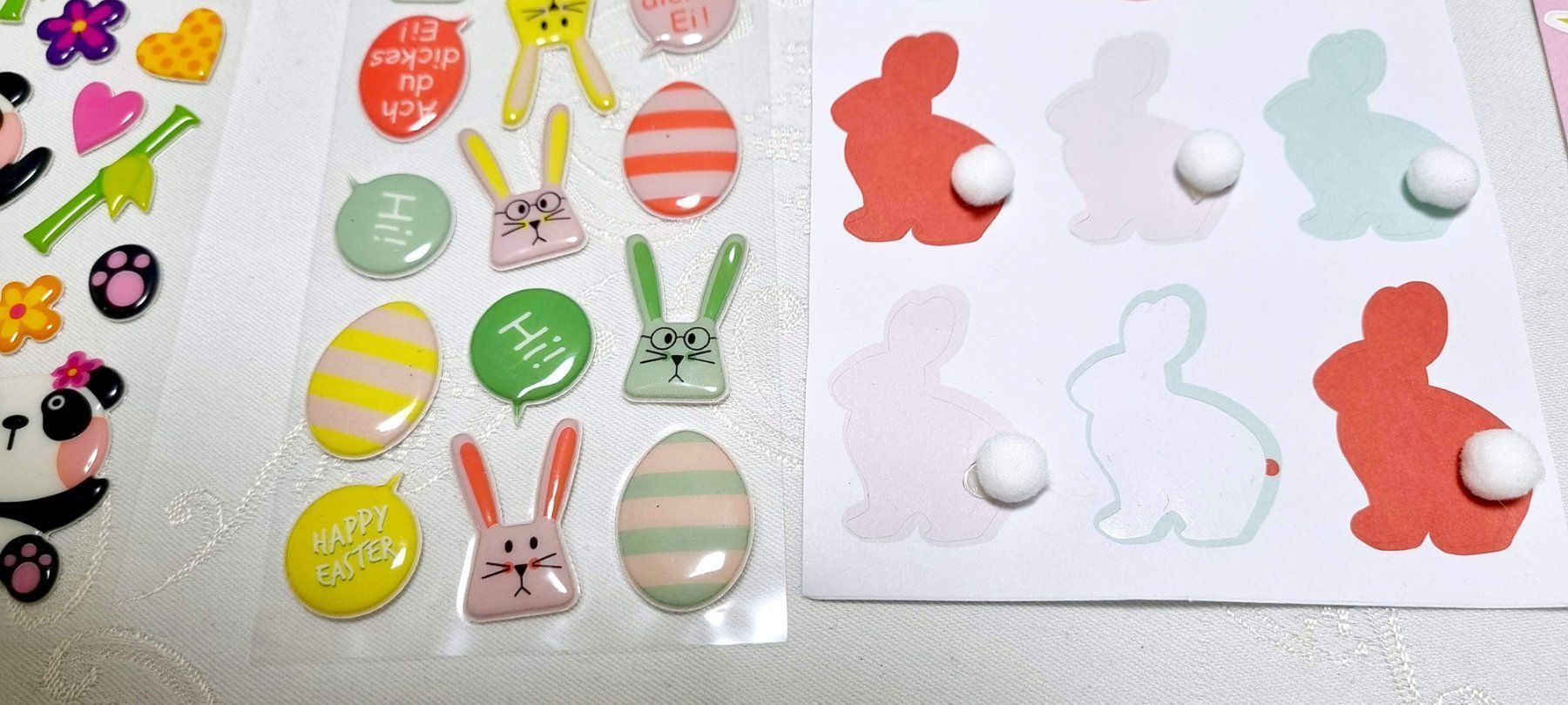 Sticker: 8 lustige Stickerbögen 3D + 2D – Usato da Effretikon venduto da lenalisa63 2