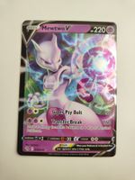 Pokemon Mewtwo V Karte Illustration Full Art Mewtu