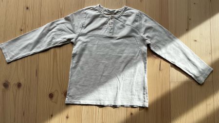 H&M Langarmshirt  – Grösse 110/116 – Beige/Sand