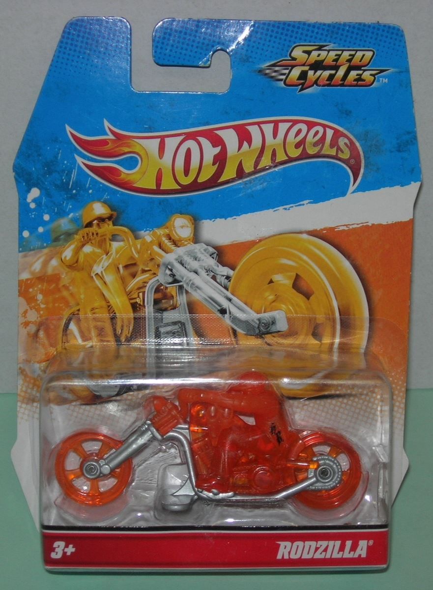 Hot Wheels Giocattoli: RODZILLA - Speed Cycles orange * Hot Wheels – Nuovo e nell'imballaggio originale da Hornussen venduto da Corvette-