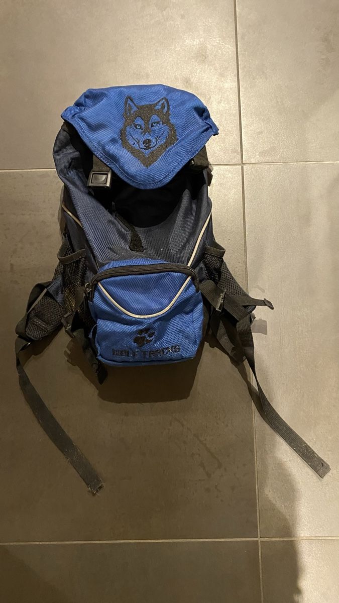 Borse & Zaini: Kinderrucksack Wolfs Tracks – Usato da Bönigen venduto da fabi_12