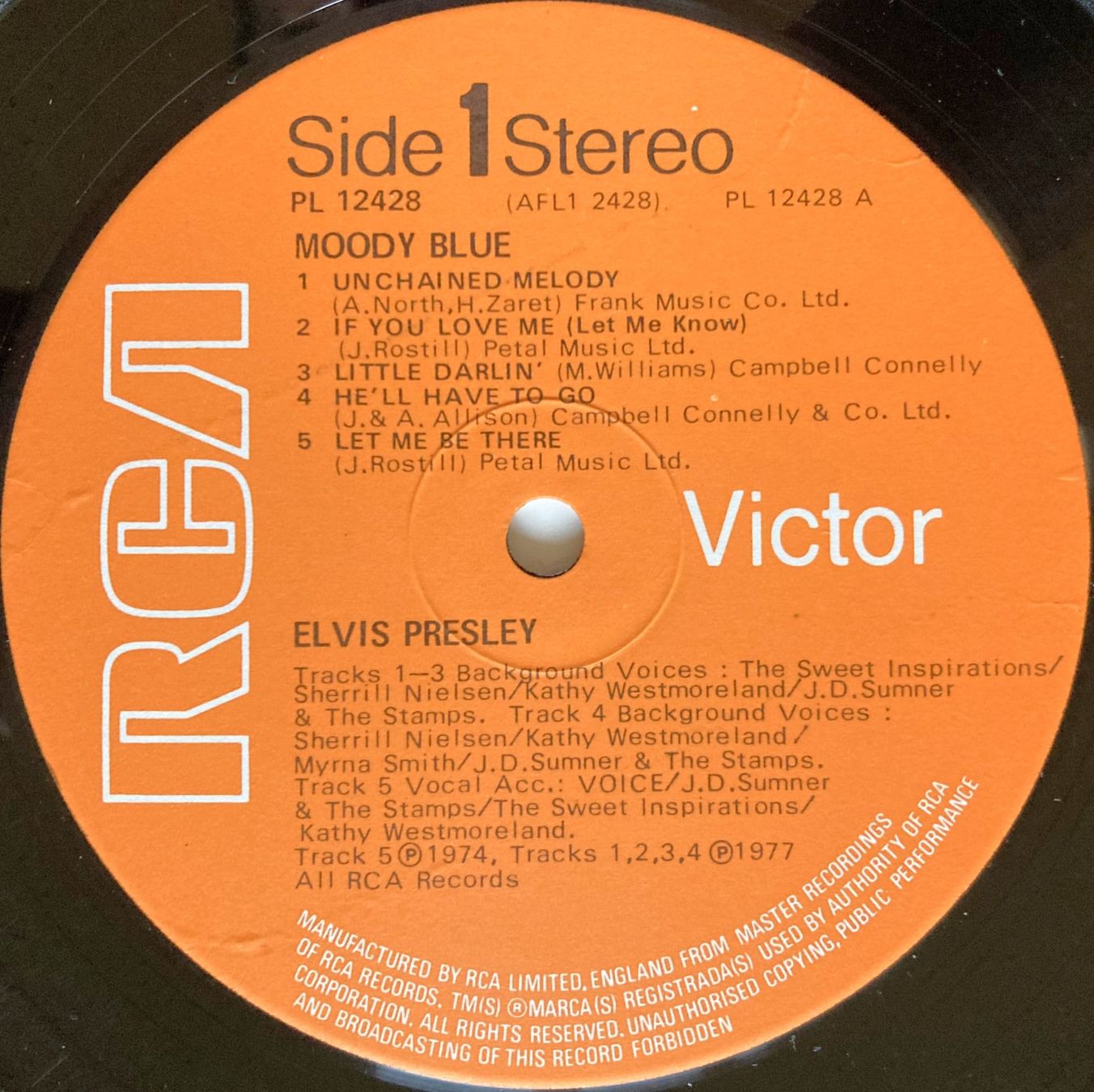 Dischi in vinile: ELVIS PRESLEY - MOODY BLUE – Usato da Bottens venduto da hotter-than-hell 2