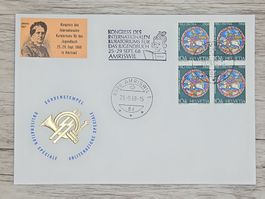 CL17 Enveloppe + Timbre Suisse 1968
