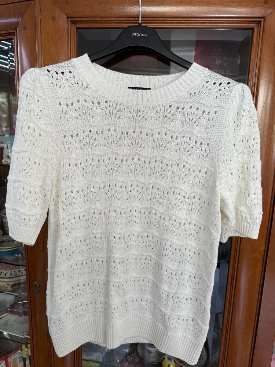 C&A Pulls & Sweat-shirts: White light CA sweater L – D'occasion à Mendrisio par ketolin