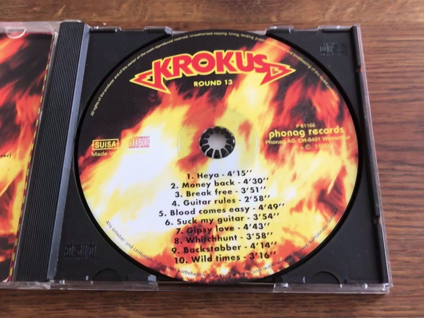 CDs: KROKUS - Round 13 - CD – Gebraucht aus Buchs AG von Archie 1