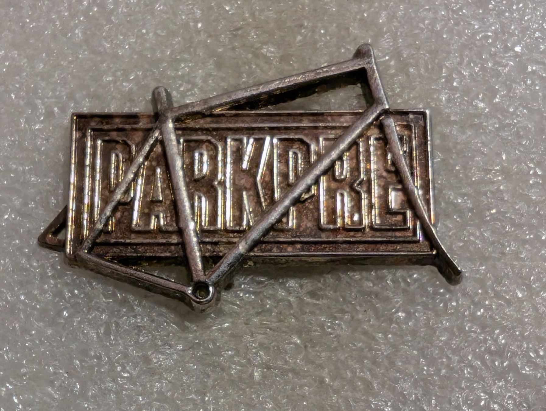 Placchette & Badge: Ansteckpin 242: Parkpre – Usato da Oppligen venduto da Pin-Fall-Shop