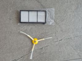 Seitenbürste & HEPA Filter für Irobot Roomba 800/900 Serie
