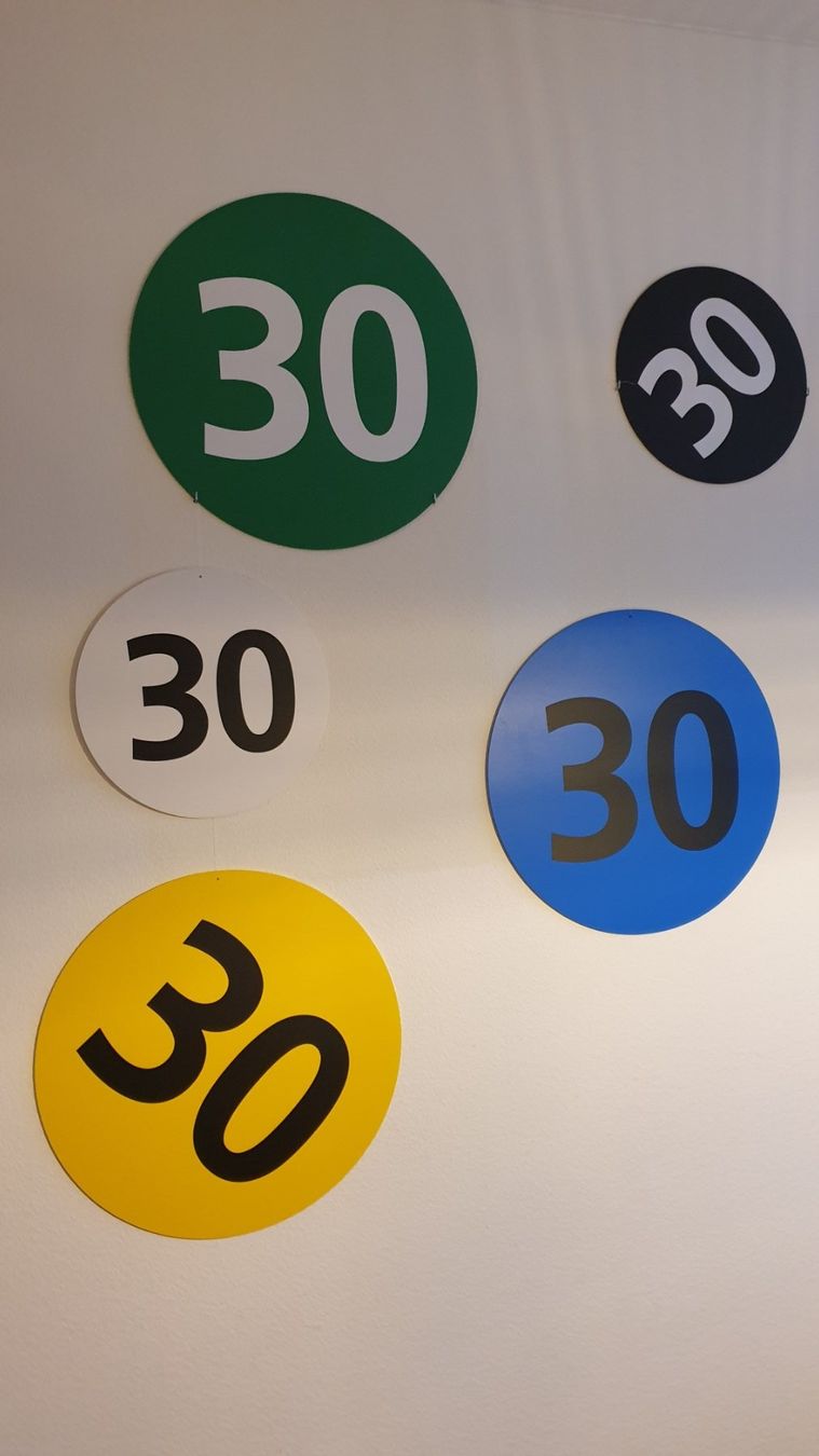 Tutte le decorazioni: 30 Jahre - Geburtstag - Jubiläum – Usato da Greifensee venduto da Alpegrisli 1