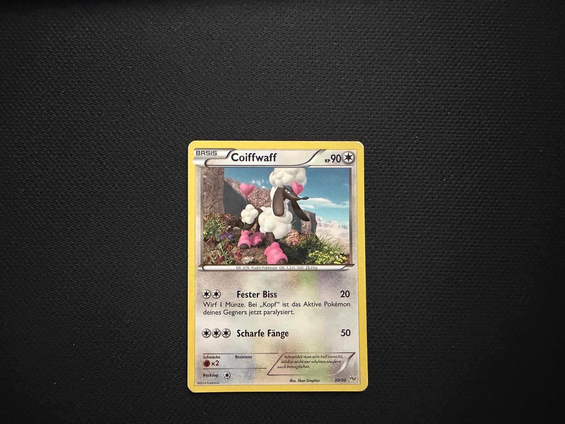 Pokémon Carte collezionabili: Coiffwaff 20/30 – Usato da Zürich venduto da mountainwizard00