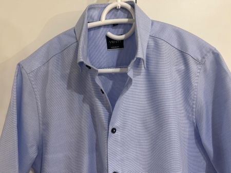 Kurzarmhemd hellblau von Venti Modern Fit Gr. 39 / M