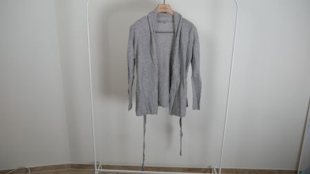 Orsay Strickjacke Cardigan grau Weste