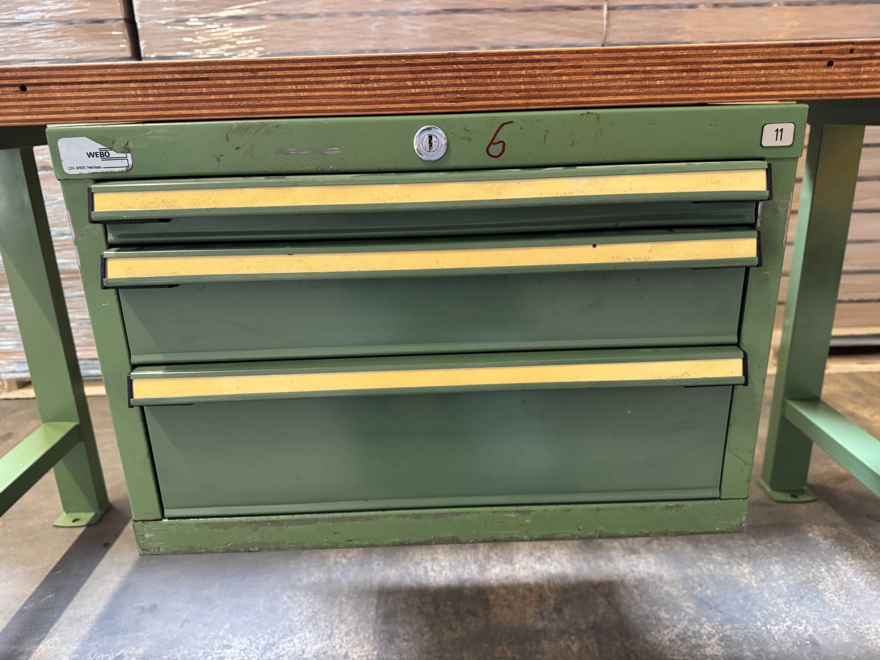 Banchi da lavoro: WERKBANK +SCHUBLADENSTOCK +SCHRAUBSTOCK – Usato da Unterkulm venduto da mdd_designs 6