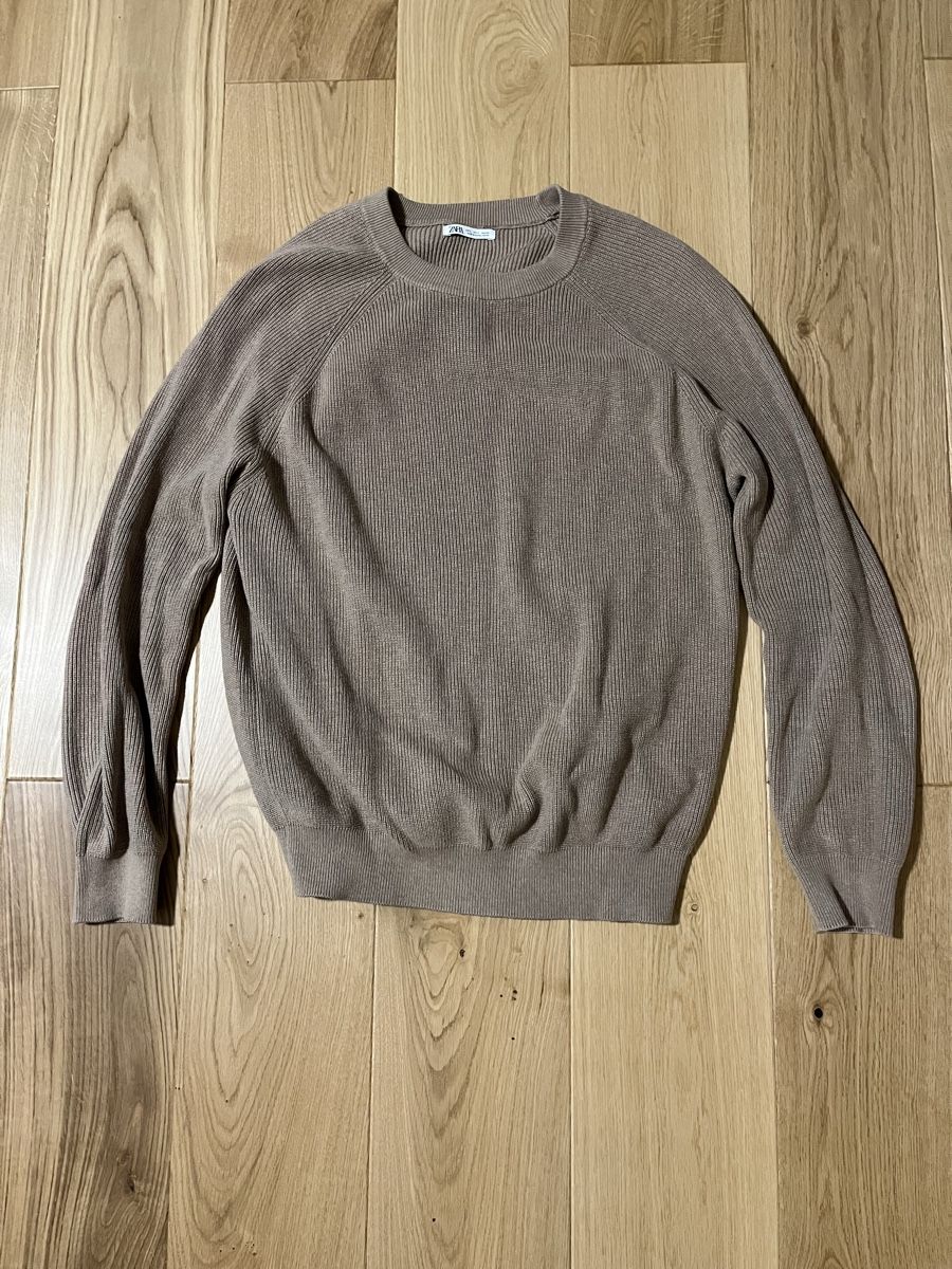 Zara Maglioni & Felpe: Zara Strickpullover, beige, Grösse L – Usato da Steinhausen venduto da bot_2ryr