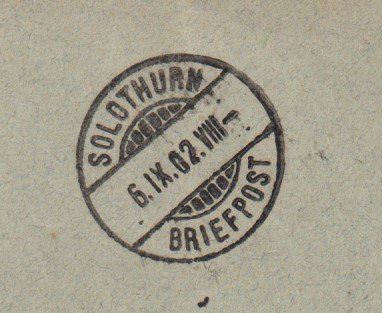 Alle Briefmarken: Rasierklingenstempel Bern – Gebraucht aus Bellach von qsearch 1