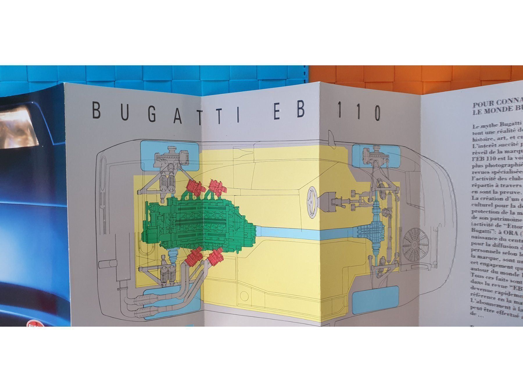 Riviste & Magazine: BUGATTI EB 110 - Prospekt / Catalogue – Usato da Viganello venduto da CARLiteratur 7