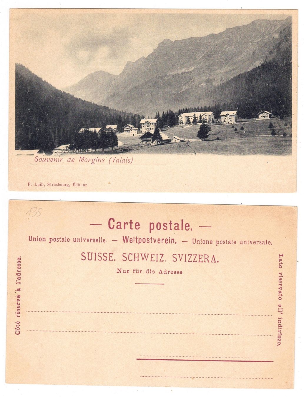 Cartoline postali: Souvenir de Morgins – Usato da La Tour-de-Peilz venduto da amjust