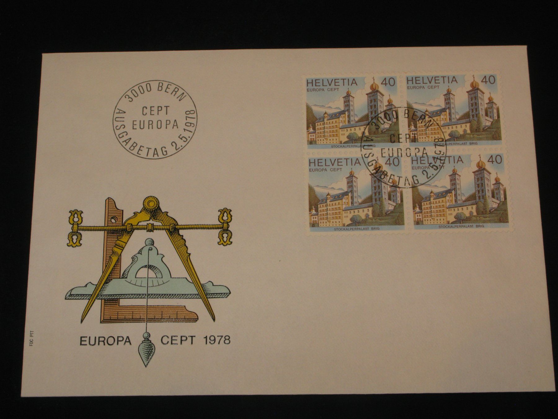 Tutti i francobolli: Werbemarken Europa FDC 1978 Nr. 607 – Usato da Riken AG venduto da HEROWE