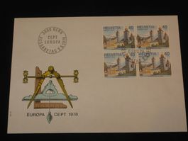 Werbemarken Europa FDC 1978 Nr. 607
