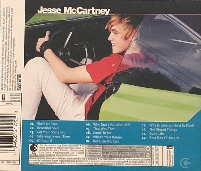 CDs: Jesse McCartney – Beautiful Soul – Gebraucht aus Grüningen von azulgris 1