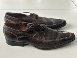 Chaussures Franco Fortini pointure 42 cuir marron