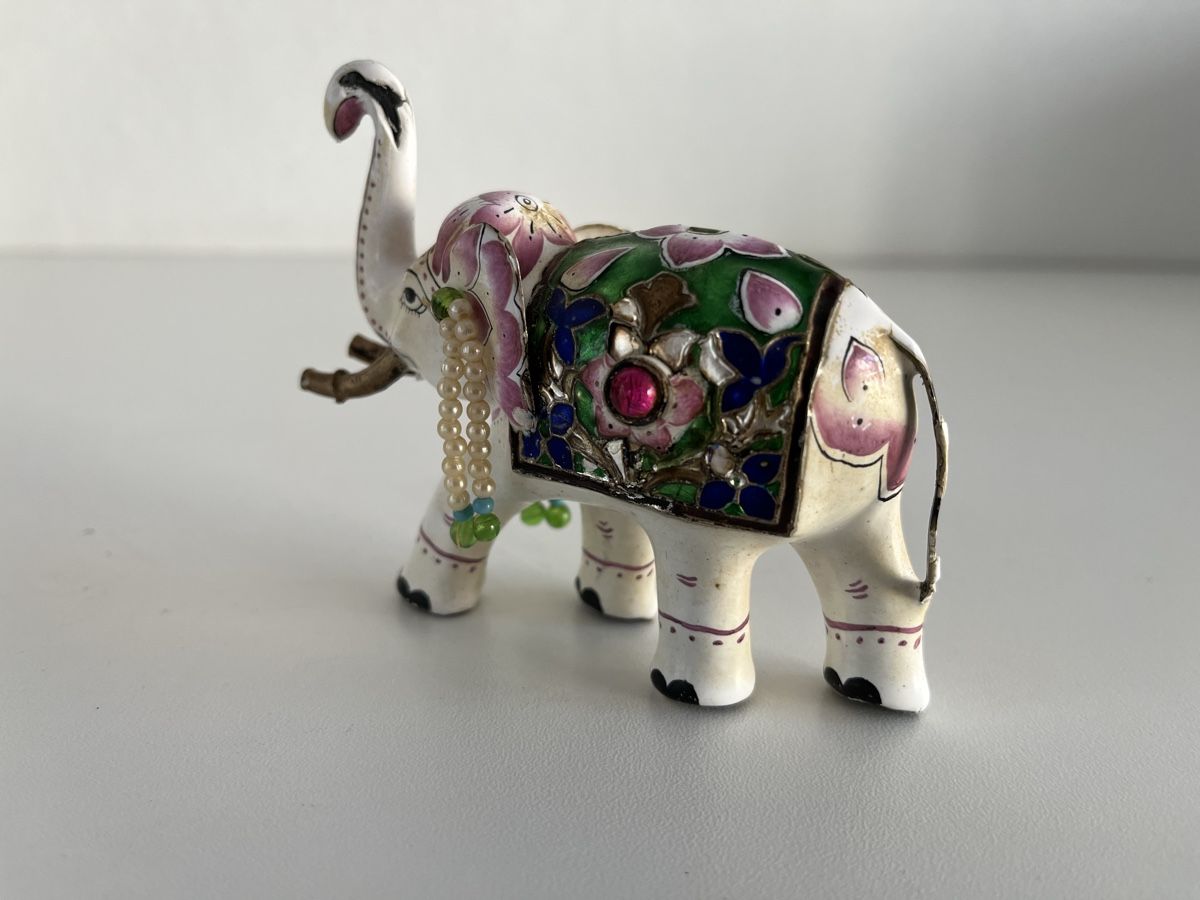 Tutte le decorazioni: alter Meenakari Elefant – Usato da Wetzikon ZH venduto da seli03 3