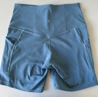 Lululemon Pocket Shorts Size US 8/M blue excellent condition