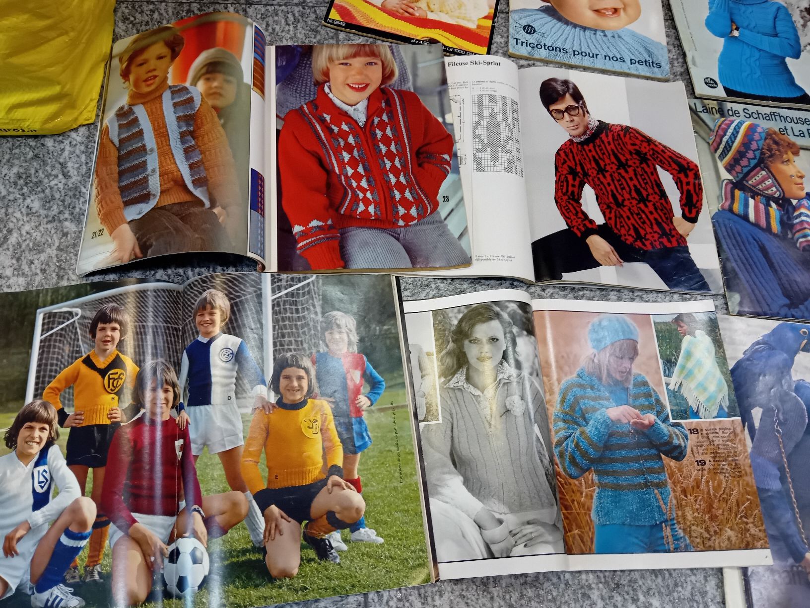Riviste & Magazine: Schemas Laine Schaffhouse La Fileuse – Usato da Biasca venduto da Old_6blh 3