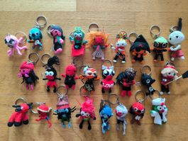 Handgemachte Puppen als Schlüsselanhänger, 25 Stück, NEU (6)