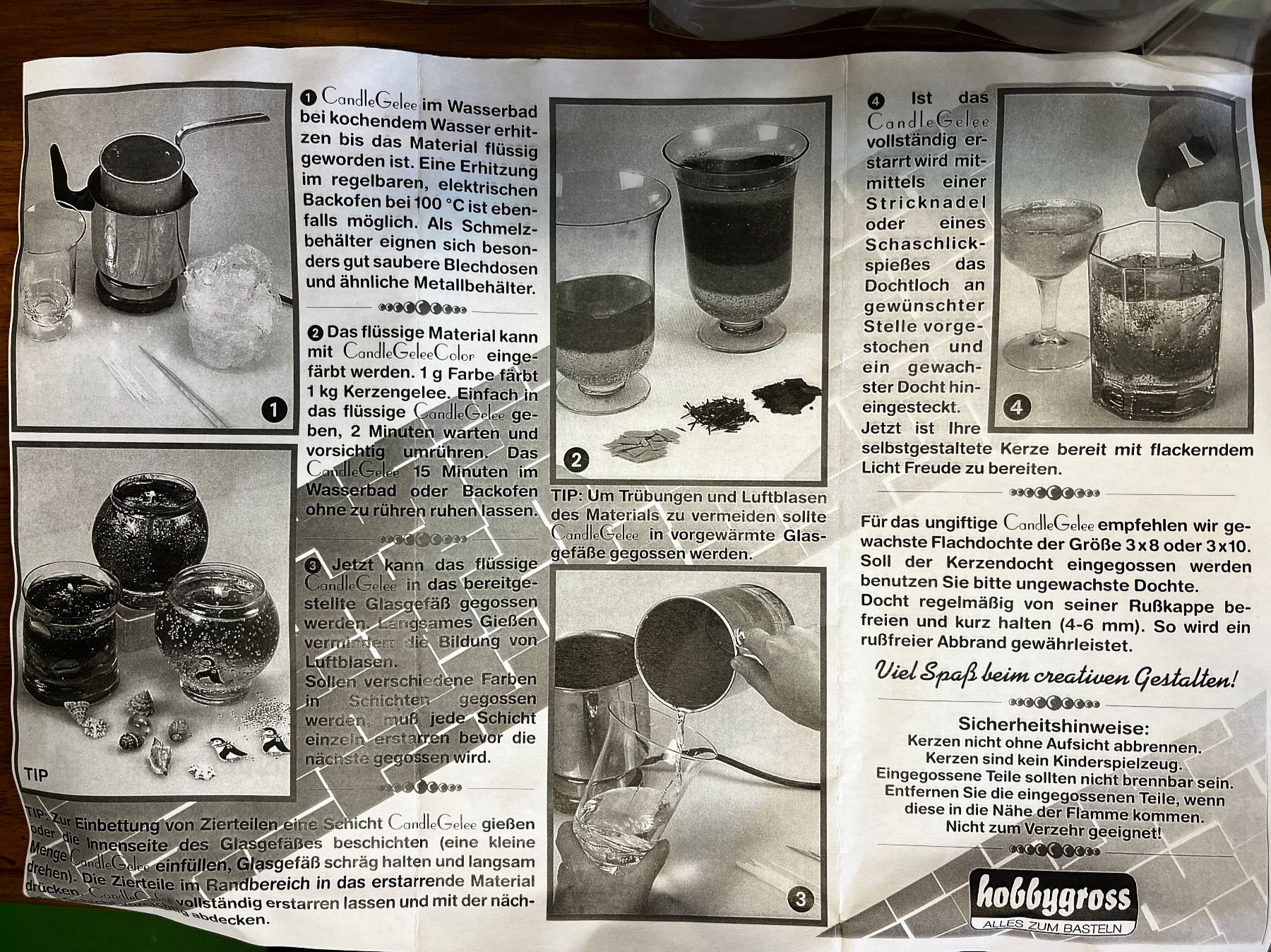 Tutte le decorazioni: 4 CANDLE GELEE SETS (Total 8 Gläser) – Nuovo e nell'imballaggio originale da Laufen venduto da Nuria44 8