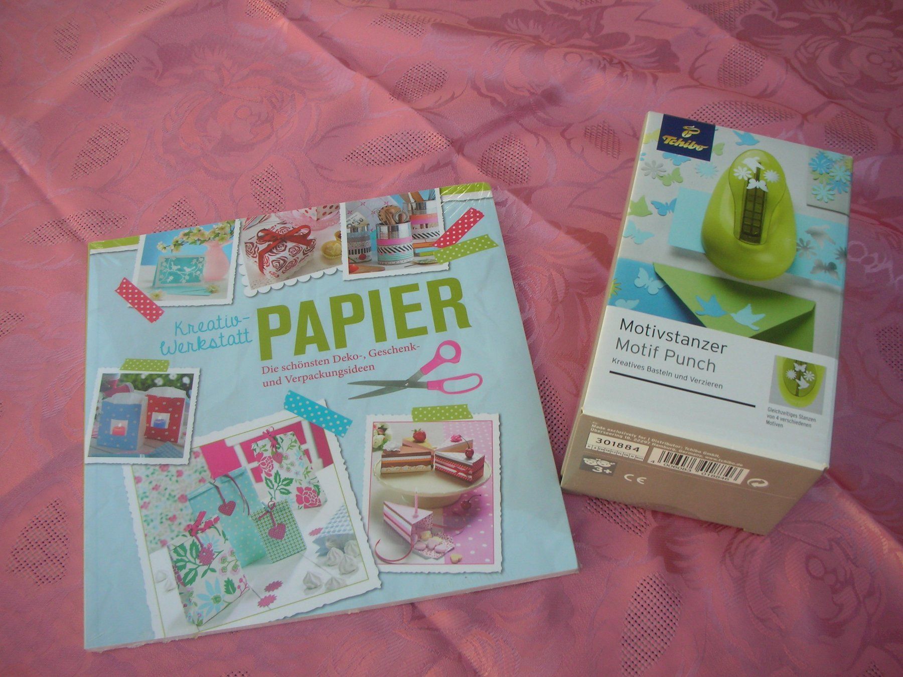 Kit bricolage: Bastelspass (farbige Papierbogen und Papierstanzer) – Nuovo e nell'imballaggio originale da Rheinfelden venduto da Javea4 3