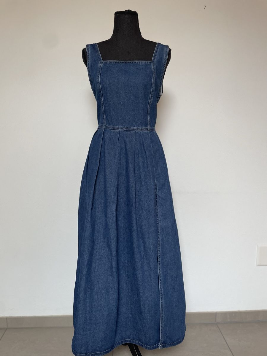 Kleider: Boho Maxi Jeanskleid – Neu (gemäss Beschreibung) aus Sigriswil von  2